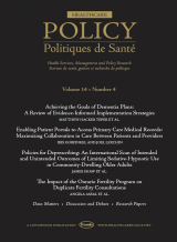 Healthcare Policy
