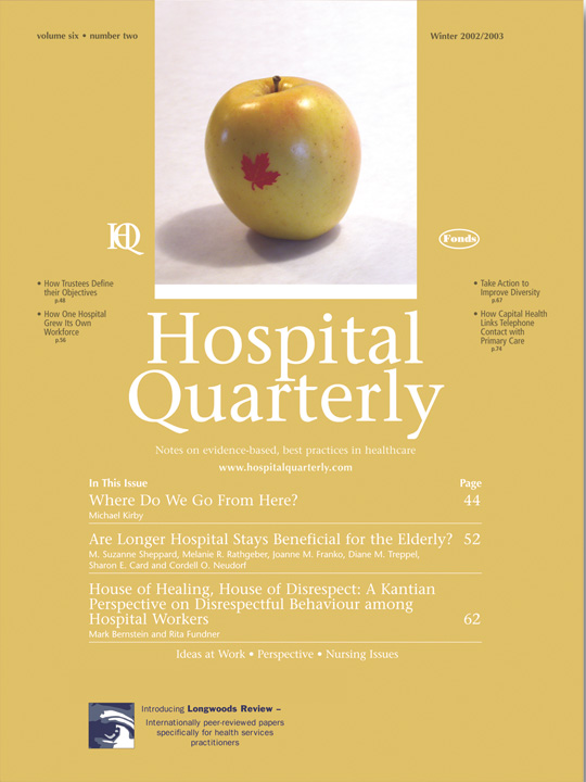 Healthcare Quarterly