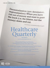 Healthcare Quarterly